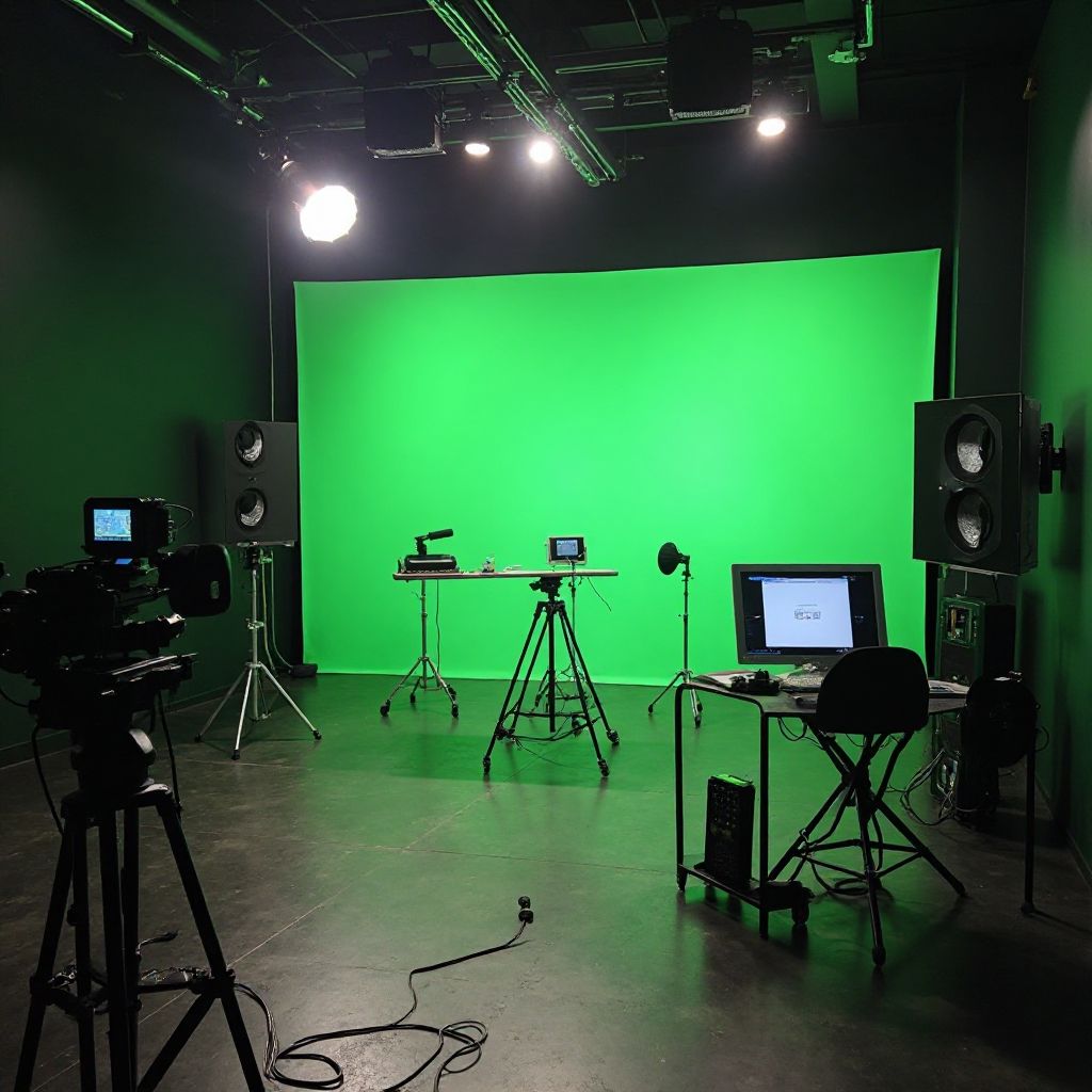 Professional streaming studio