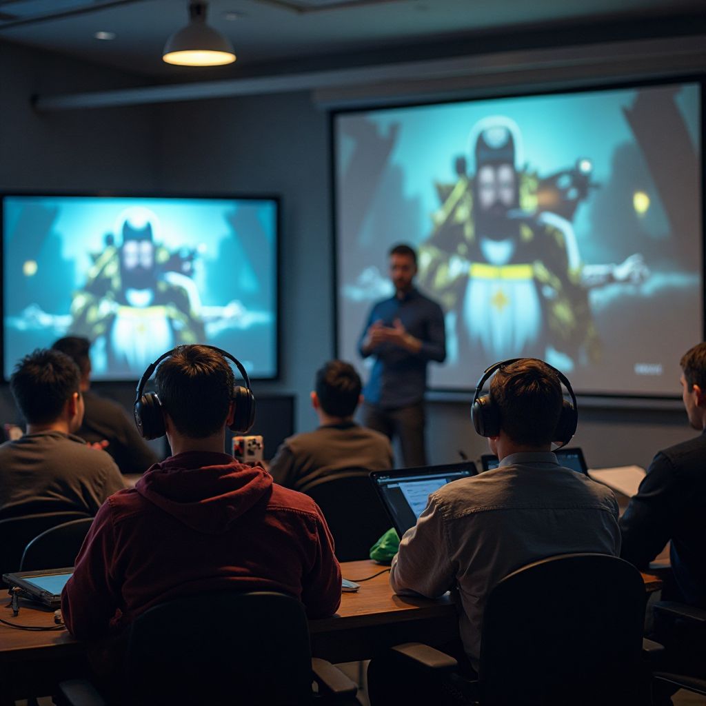 Masterclass workshop in progress