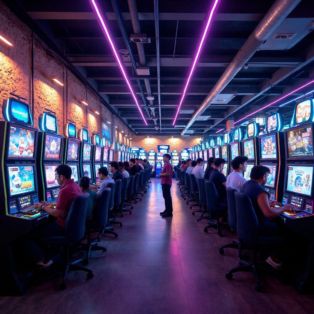 CyberHub Pro main gaming hall